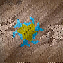 Building Blocks GeoBlox FlickFlack - 19 cm / 7.5 inch
