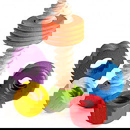 Rainbow Screw Game - 4,1 cm / 1.6 inch