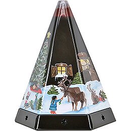 Metal Smoking Pyramid - 13,7 cm / 5.4 inch