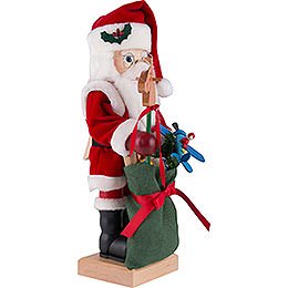 Nussknacker Weihnachtsmann mit Spielzeug - 47 cm