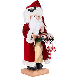 Nussknacker Weihnachtsmann mit Süßwaren - 46,5 cm