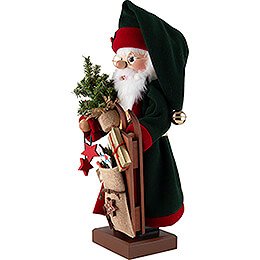 Nussknacker Weihnachtsmann mit Geschenken - 49 cm