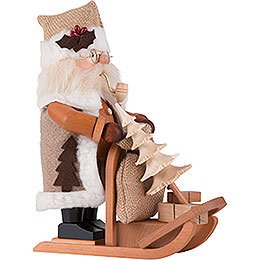 Smoker - Santa Claus with Sleigh - 28,0 cm / 11 inch
