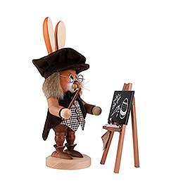 Smoker - Gnome Bunny School Teacher - 36 cm / 14.2 inch