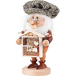 Smoker - Gnome Insect Lover - 28 cm / 11 inch