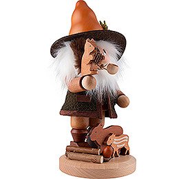 Smoker - Gnome Wild Animal Lover - 33,5 cm / 13.2 inch