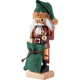 Nussknacker Weihnachtsmann Waldfreund natur - 26 cm