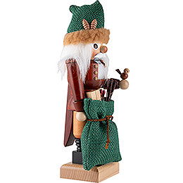 Nussknacker Weihnachtsmann Waldfreund natur - 26 cm