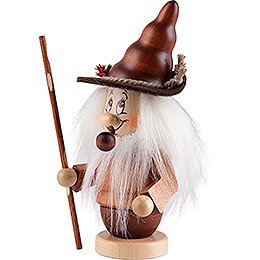 Smoker - Mini-Gnome with Stick - 16,5 cm / 6,5 inch