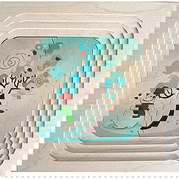 4-layer Puzzle Seasons - 24 cm / 9.4 inch