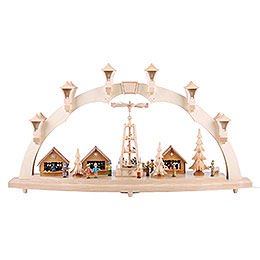 Candle Arch - Christmas Fair - 31x17 inch - 80x43 cm / 16.9 inch