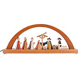 Candle Arch - Nativity - 40x16 cm / 15.7x6.3 inch