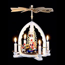 1-Tier Pyramid - The Giving - White - 27 cm / 11 inch