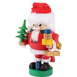 Nussknacker Santa mit Paketen - 19 cm