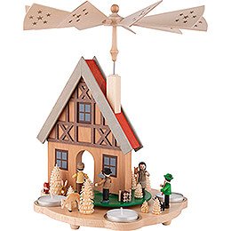 1-Tier Pyramid - Forester's House - 29 cm / 11.4 inch