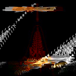 1-stckige Pyramide Rehe - 25 cm