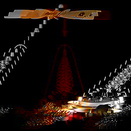 1-stckige Pyramide Kurrende - 25 cm