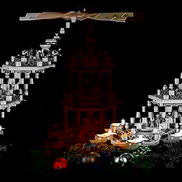 3-Tier Pyramid - 'Nativity' - 46 cm / 18.1 inch