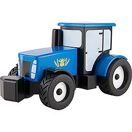 Smoker Tractor - Blue - 12 cm / 4.7 inch