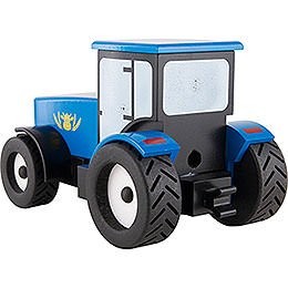 Smoker Tractor - Blue - 12 cm / 4.7 inch