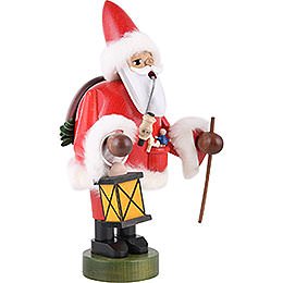 Smoker - Santa Claus with Lantern - 21 cm - 8 inch