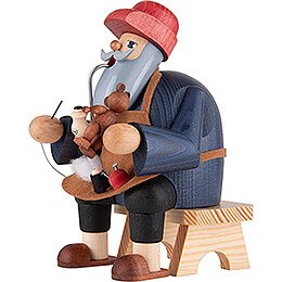 Smoker - Teddymaker - Shelf Sitter - 16 cm / 6.3 inch