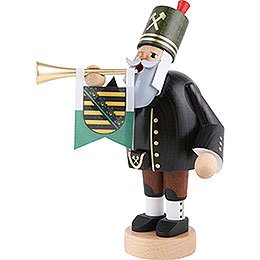Smoker - Miner with Trumpet - 20 cm / 7.9 inch
