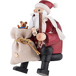 Smoker - Santa Claus - Shelf Sitter - 15 cm / 6 inch