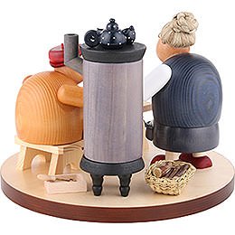 Smoker - at Home (3 Pc.) - 22 cm / 9 inch