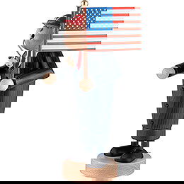 Ruchermnnchen Prsident - 28 cm
