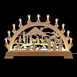 Candle Arch - Nativity - 65x40cm/26x16 inch