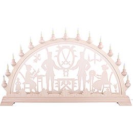 Candle Arch - Ore Mountains Motive - 84x49 cm / 33x19 inch