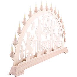 Candle Arch - Ore Mountains Motive - 84x49 cm / 33x19 inch