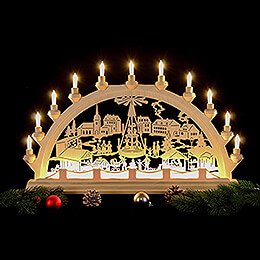 Candle Arch - Christmas Fair - 65x40 cm / 26x16 inch