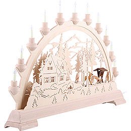 Candle Arch - Deer - 65x40 cm / 26x16 inch