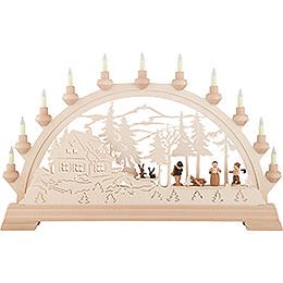 Candle Arch - Forest House - 65x40 cm / 26x16 inch