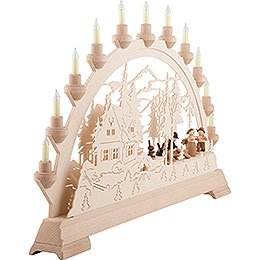 Candle Arch - Forest House - 65x40 cm / 26x16 inch