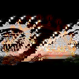 Candle Arch - Forest House - 65x40 cm / 26x16 inch