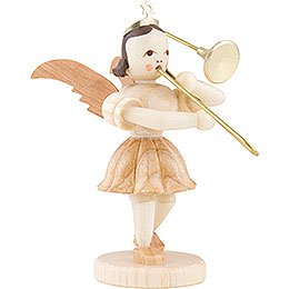 Angel Short Skirt Sliding Trombone, Natural - 6,6 cm / 2.6 inch