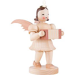 Shortskirt Angel Natural, with Harmonica - 22 cm / 8.7 inch