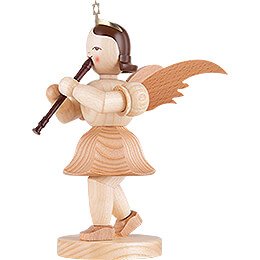 Angel Short Skirt with Recorder, Natural - 20 cm / 7.9 inch