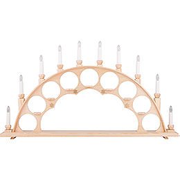 Candle Arch without Angels - Natural - 70x40 cm / 27.5x15.7 inch