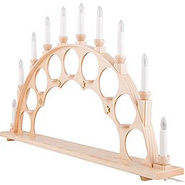 Candle Arch without Angels - Natural - 70x40 cm / 27.5x15.7 inch