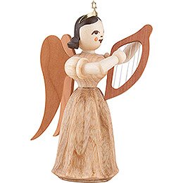 Long Pleated Skirt Angel with Lyre, Natural - 6,6 cm / 2.6 inch