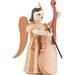 Long Pleated Skirt Angel with Bass, Natural - 6,6 cm / 2.6 inch