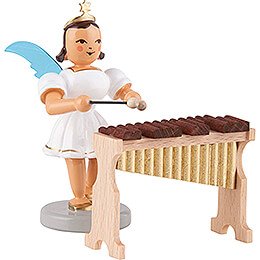 Angel Short Skirt Colored, with Xylophone - 6,6 cm / 2.6 inch