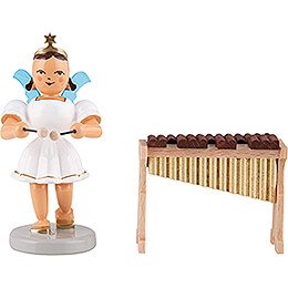 Angel Short Skirt Colored, with Xylophone - 6,6 cm / 2.6 inch