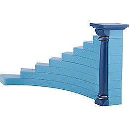Angel Stairs left, Colored - 16 cm / 6.3 inch