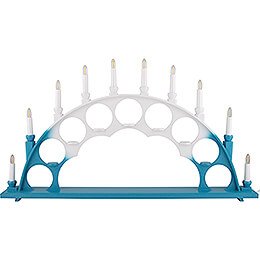 Candle Arch without Angels with Electric Lights - 70x40 cm / 27.5x15.7 inch