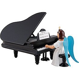 Angel Long Pleated Skirt at the Piano, Colored - 6,6 cm / 2.6 inch